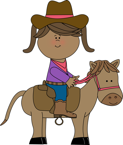 Cowgirl_Riding_a_Horse